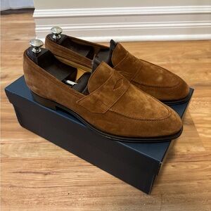 Peter Millar Suede Loafers Brand New Size 11 MSRP 498